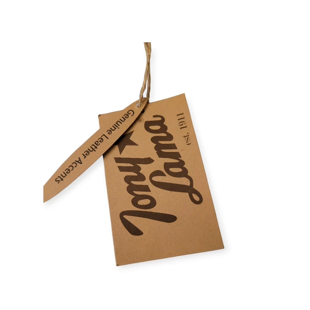 Tony Lama Brown Cowhide Fur Wristlet Purse NWT - Picture 2 of 7